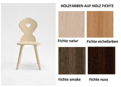 Holz Fichte gebeizt